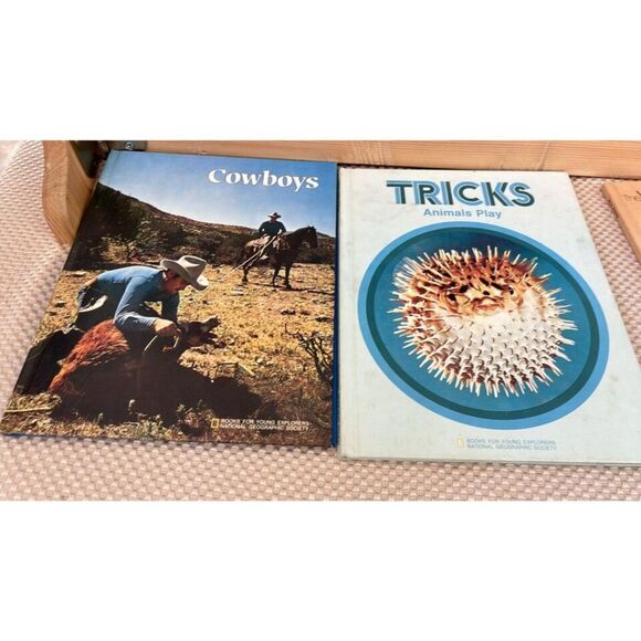 Vintage National geographic Books For Young Explorlers Set of 6 - Picture 3 of 16